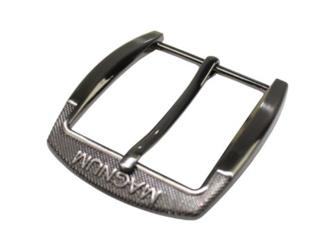 Klamra Bezniklowa Do Paska Męskiego Skórzanego 40 mm Sprzączka DeLuxe Bardzo Mocna WZÓR MAGNUM KM40