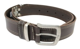 Pasek Skórzany HADA (PL) Skóra Licowa EXTRA VINTAGE MISSISSIPI BLUES 40 mm CZEKOLADOWY 