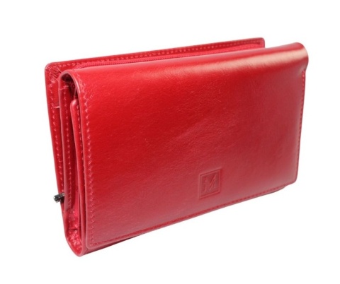 Portfel Damski Skórzany VERMARI 57501 Skóra Naturalna 15 cm Suwak Na Zewnątrz 15,5 x 9 x 3 [cm]