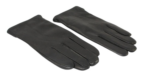 Rękawiczki Męskie PolskaGalanteria Ocieplane Ze Skóry Renifera Rozmiar 12 GŁADKIE CZARNE