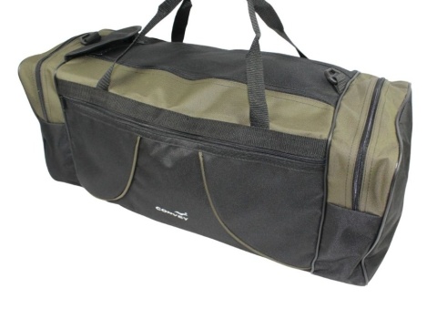 Torba Podróżna Średnia CONVEY (PL) CZARNO OLIWKOWA 62 x 24 x 24 [cm]