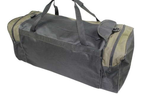 Torba Podróżna Średnia CONVEY (PL) CZARNO OLIWKOWA 62 x 24 x 24 [cm]