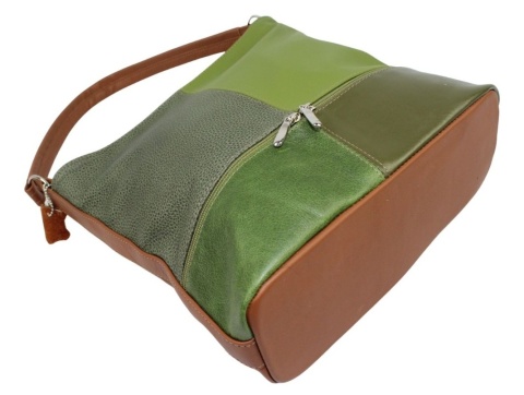 Torebka Skórzana MAGRE (PL) AŚKA Skóra Naturalna Trójkolorowa Wersja 20