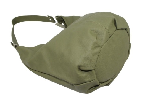 Torebka Skórzana Magre (PL) Skóra Naturalna Licowa Tatiana OLIWKOWY 