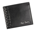 Portfel Męski Skórzany PIERRE CARDIN Skóra Licowa Średni Poziomy Bez Zapięcia Z Ozdobnym Elementem 8824 11 x 9 x 2,5 [cm]