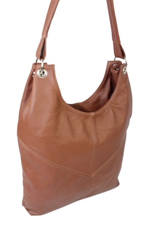 Torebka Skórzana MAGRE (PL) AGNIESZKA Skóra Naturalna BRĄZOWY 