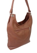 Torebka Skórzana MAGRE (PL) AGNIESZKA Skóra Naturalna BRĄZOWY 
