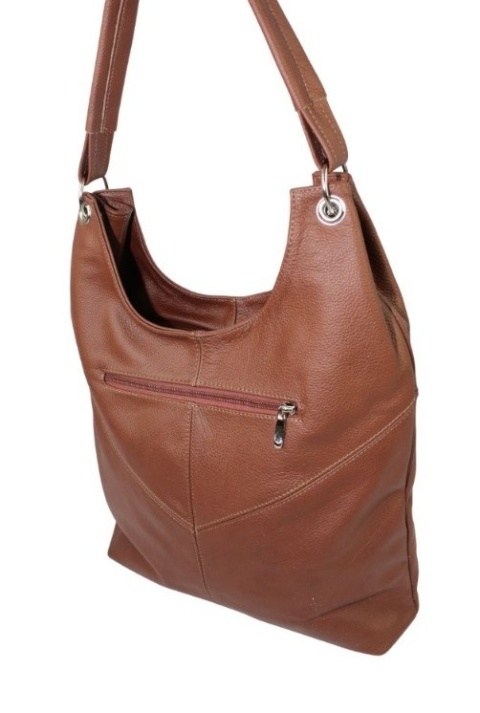 Torebka Skórzana MAGRE (PL) AGNIESZKA Skóra Naturalna BRĄZOWY 