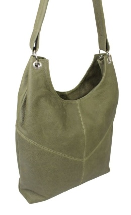 Torebka Skórzana MAGRE (PL) AGNIESZKA Skóra Naturalna OLIWKOWY 