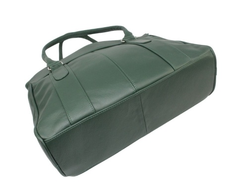 Elegancka I Praktyczna Torebka Skórzana MAGRE (PL) SONIA Skóra Naturalna CIEMNY ZIELONY 