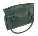 Elegancka I Praktyczna Torebka Skórzana MAGRE (PL) SONIA Skóra Naturalna CIEMNY ZIELONY 