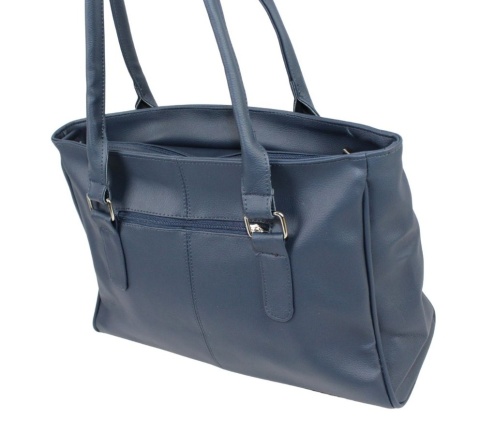 Elegancka I Praktyczna Torebka Skórzana MAGRE (PL) SONIA Skóra Naturalna JEANS 