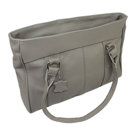 Elegancka I Praktyczna Torebka Skórzana MAGRE (PL) SONIA Skóra Naturalna ZIEMISTY 