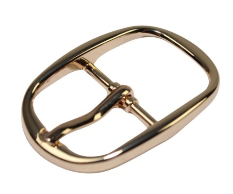 Klamra Bezniklowa Antyalergiczna Do Paska Damskiego Skórzanego Elegancka 30 mm ZŁOTA YD394 KD30