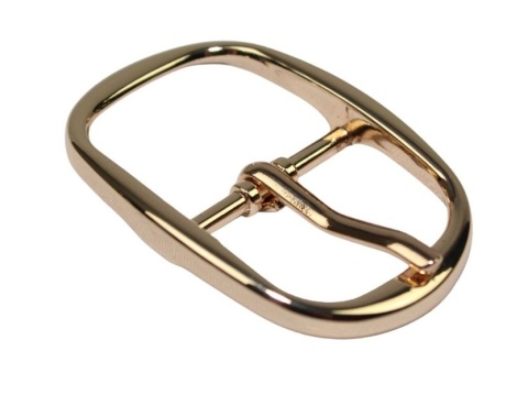 Klamra Bezniklowa Antyalergiczna Do Paska Damskiego Skórzanego Elegancka 30 mm ZŁOTA YD394 KD30