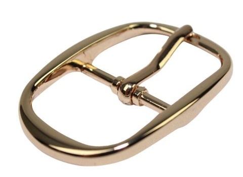 Klamra Bezniklowa Antyalergiczna Do Paska Damskiego Skórzanego Elegancka 30 mm ZŁOTA YD394 KD30