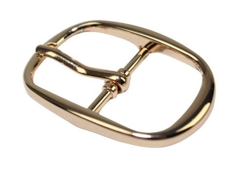 Klamra Bezniklowa Antyalergiczna Do Paska Damskiego Skórzanego Elegancka 30 mm ZŁOTA YD394 KD30