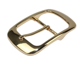 Klamra Bezniklowa Antyalergiczna Do Paska Damskiego Skórzanego Elegancka 40 mm ZŁOTA KD40