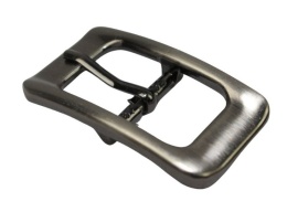 Klamra Bezniklowa Do Paska Damskiego Skórzanego 20 mm Srebrna KD20