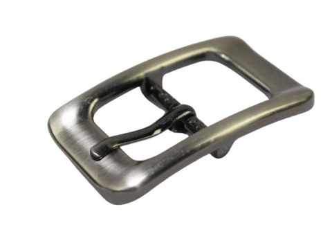 Klamra Bezniklowa Do Paska Damskiego Skórzanego 20 mm Srebrna KD20