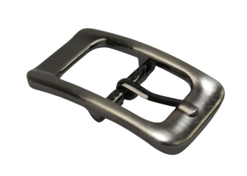 Klamra Bezniklowa Do Paska Damskiego Skórzanego 20 mm Srebrna KD20