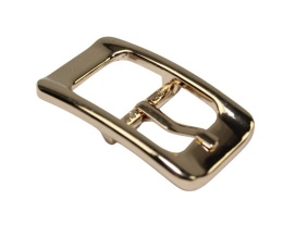 Klamra Bezniklowa Do Paska Damskiego Skórzanego 20 mm Złota KD20