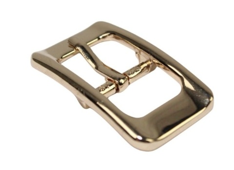 Klamra Bezniklowa Do Paska Damskiego Skórzanego 20 mm Złota KD20