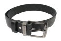 Pasek Skórzany COMPLEX (PL) Tłoczony Napis "SCORPION" Skóra Naturalna EXTRA DW 40 mm CZARNY