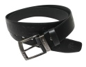 Pasek Skórzany COMPLEX (PL) Tłoczony Napis "SCORPION" Skóra Naturalna EXTRA DW 40 mm CZARNY