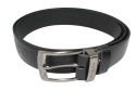 Pasek Skórzany COMPLEX (PL) Tłoczony Napis "SCORPION" Skóra Naturalna EXTRA DW 40 mm CZARNY