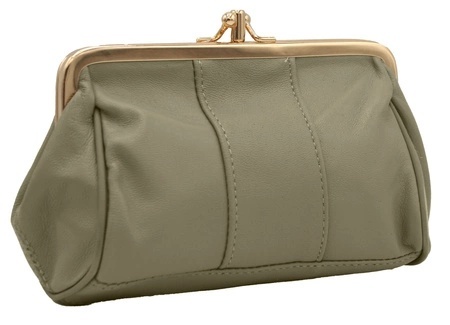 Sakiewka Uniwersalna Klamerka Polska Galanteria (PL) Skóra Naturalna Duża K09 14 x 10 x 6 [cm]