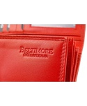 Damski Skórzany Portfel BELTIMORE Klapka Na Bilon Długi Skóra Licowa Solidny W Eleganckim Pudełku RIFD BTM042 17,5 x 9,5 [cm]