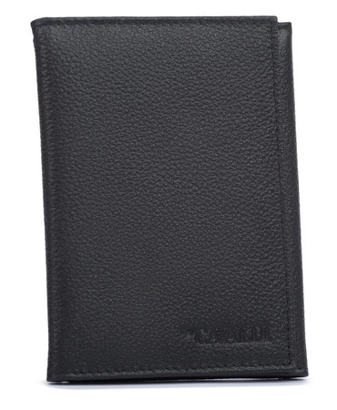 Etui Na Dokumenty Cavaldi (PL) Duży Trzy Części Skóra Naturalna PAL-50 CZARNY 10 x 13 x 1 [cm]