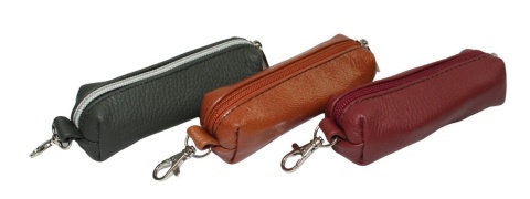 Etui Na Klucze Skórzane MAGRE (PL) Skóra Naturalna Kluczówka Prostokątna ,,OLGA,, Na Jeden Duży Komplet Kluczy 13 x 4 x 4 [cm]