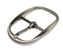 Klamra Bezniklowa Antyalergiczna Do Paska Damskiego Skórzanego Elegancka 30 mm SREBRNA KD30