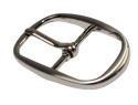 Klamra Bezniklowa Antyalergiczna Do Paska Damskiego Skórzanego Elegancka 30 mm SREBRNA KD30