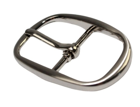 Klamra Bezniklowa Antyalergiczna Do Paska Damskiego Skórzanego Elegancka 30 mm SREBRNA KD30