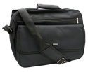 Torba Męska Materiałowa Peterson (PL) Pozioma Duża PTN-R-6528 CZARNY 40 x 30 x 16 [cm]