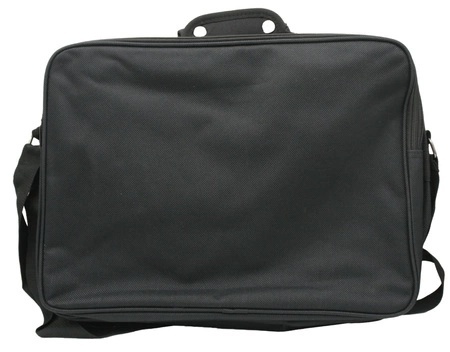 Torba Męska Materiałowa Peterson (PL) Pozioma Duża PTN-R-6528 CZARNY 40 x 30 x 16 [cm]