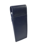 Eleganckie Etui Na Długopisy BELTIMORE Skóra Naturalna Licowa GRANATOWE J03 17 x 7 x 2 [cm]