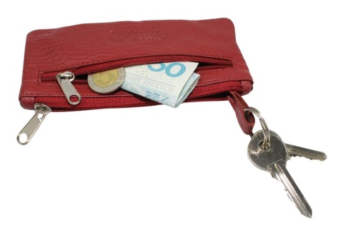 Etui Na Klucze Skórzane WILD Skóra Naturalna Kluczówka Długie Klucze 14,5 x 7,5 [cm]