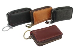 Etui Na Klucze Wild Skóra Naturalna Metalowy Suwak 030 8,5 x 5,5 x 2 [cm]