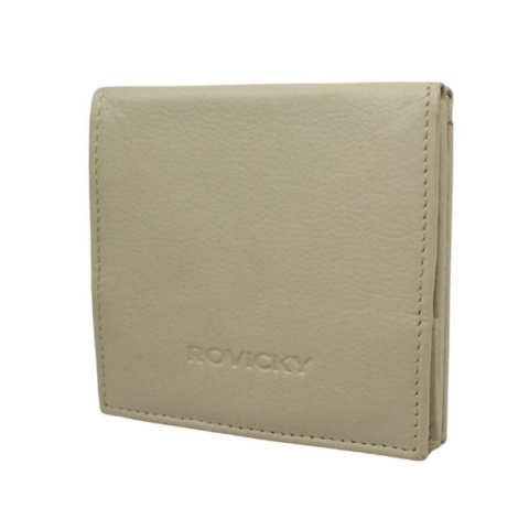 Portfel Uniwersalny KOMIN Rovicky (PL) Skóra Licowa R-23-26-LFN BEŻOWY 9 x 10 x 2 [cm]