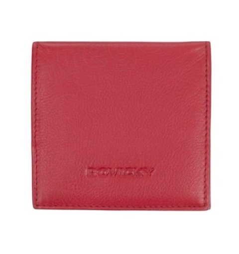 Portfel Uniwersalny KOMIN Rovicky (PL) Skóra Licowa R-23-26-LFN CZERWONY 9 x 10 x 2 [cm]