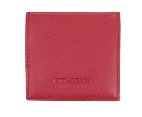 Portfel Uniwersalny KOMIN Rovicky (PL) Skóra Licowa R-23-26-LFN CZERWONY 9 x 10 x 2 [cm]