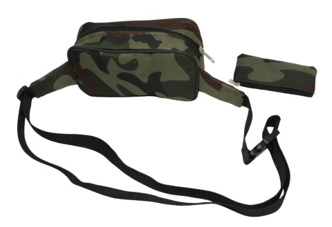 Saszetka Na Pas Biodrówka Nerka Z Etui Antoszczyk (PL) Materiał MORO 18 x 11 x 6 [cm]