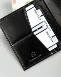 Etui Na Karty Dokumenty Cavaldi Duże Pionowe Skóra Naturalna z Miejscem Na Bilon I Gotówkę RFID N379 CZARNY 12,5 x 10 x 2 [cm]