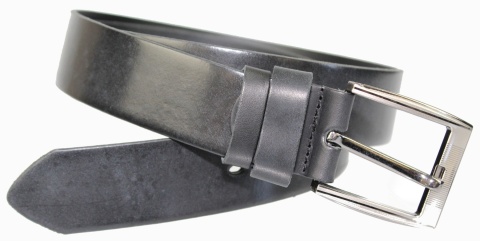 Pasek Skórzany ARUCCE (PL) Skóra Licowa EXTRA 40 mm CZARNY CLASSIC