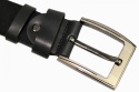 Pasek Skórzany ARUCCE (PL) Skóra Licowa EXTRA 40 mm CZARNY CLASSIC