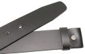 Pasek Skórzany Bez Klamry Arucce (PL) Skóra Naturalna GŁADKI 40 mm CZARNY